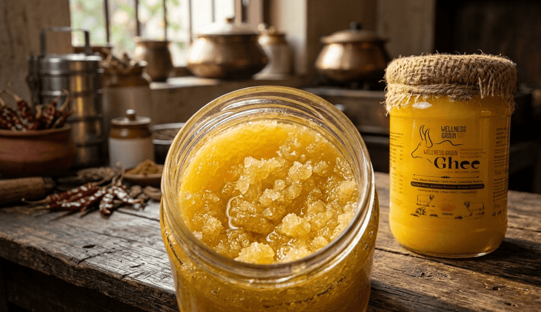 Why Ghee Becomes Grainy (And Why It’s Actually a Good Sign) - Wellness Grain
