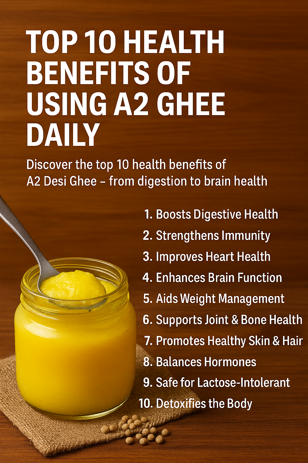 Wellness Grain A2 ghee nutrition and benefits