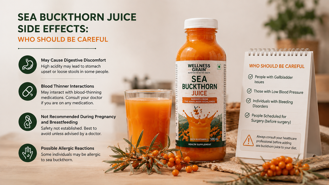Sea Buckthorn Juice Side Effects: Who Should Be Careful