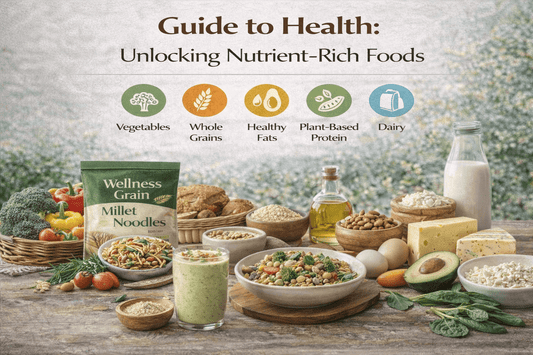 Nutrient-rich whole foods for daily health and vitality