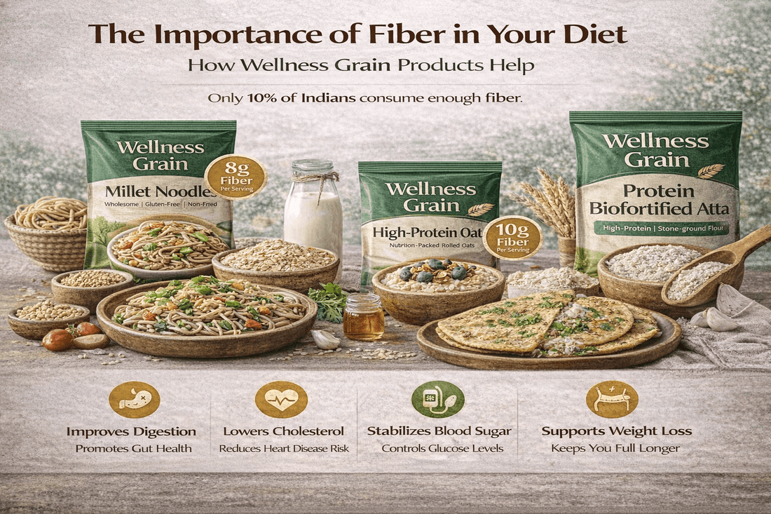 High fiber foods supporting digestion and gut health