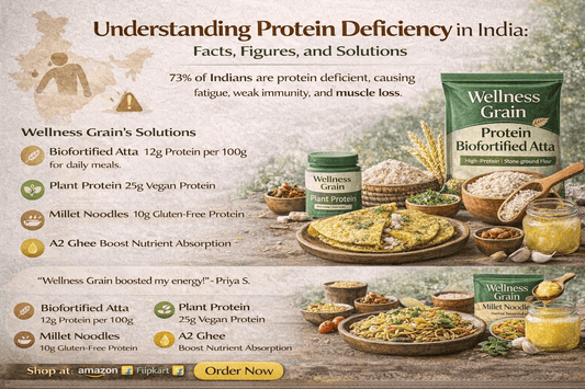 Protein deficiency in India affecting daily nutrition