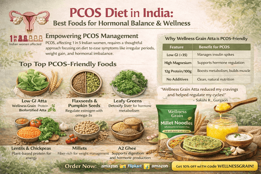 PCOS friendly Indian diet foods for hormonal balance