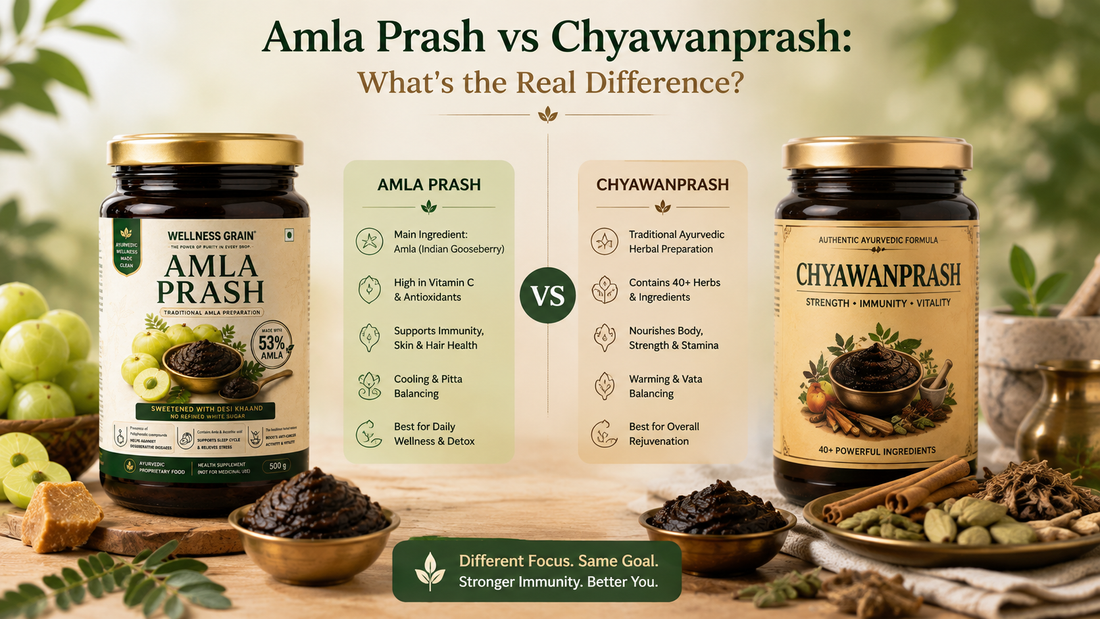 Amla Prash vs Chyawanprash: What's the Real Difference?