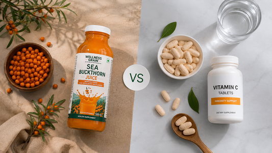 Sea Buckthorn Juice vs Vitamin C Tablets: Which Is Better for You?