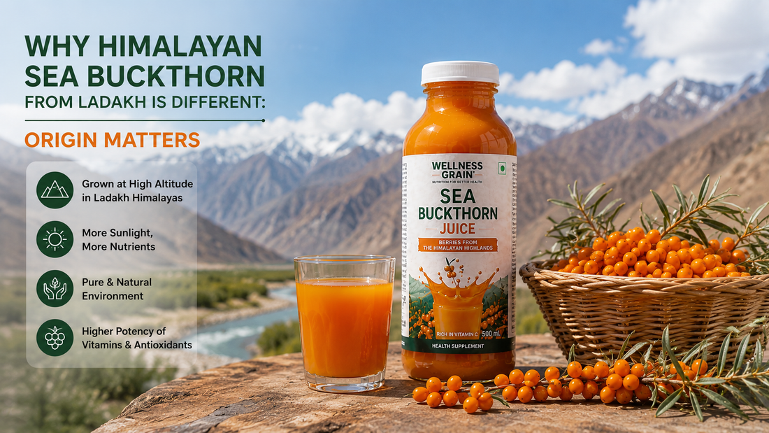 Why Himalayan Sea Buckthorn From Ladakh Is Different: Origin Matters