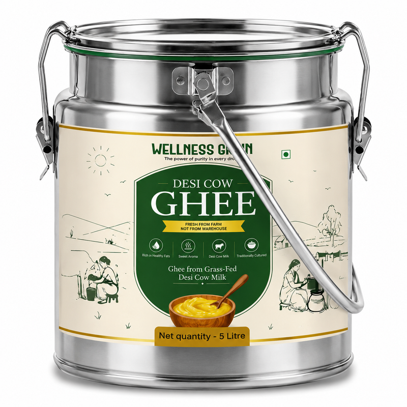 A2 Gir Cow Desi Ghee – Cultured, Danedar & Ethically Sourced