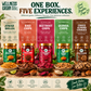 Wellness Grain 5-Snack Variety Bundle | Jowar Bhujia, Ragi Chips, Beetroot Chips, Quinoa Chips & Choco Almond Millet Cookies