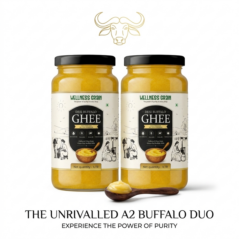 A2 Desi Buffalo Ghee –(Buy 2, Pay for 1 )