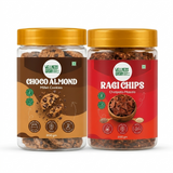 The Happy Tiffin Combo – Millet Cookies and Ragi Chips