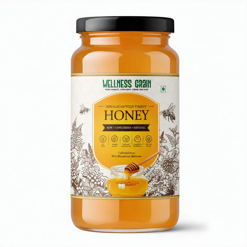 Raw Wild Forest Honey – Dark, Multiflora & Sustainably Harvested