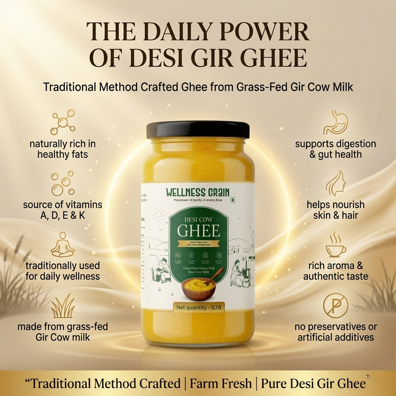 A2 Gir Cow Desi Ghee (Buy 2, Pay for 1 )