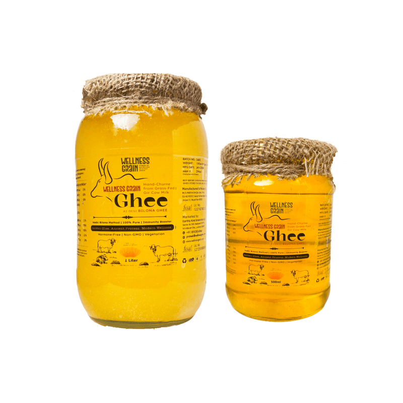 A2 Gir Cow Bilona Ghee Fresh Batch | Lab Tested