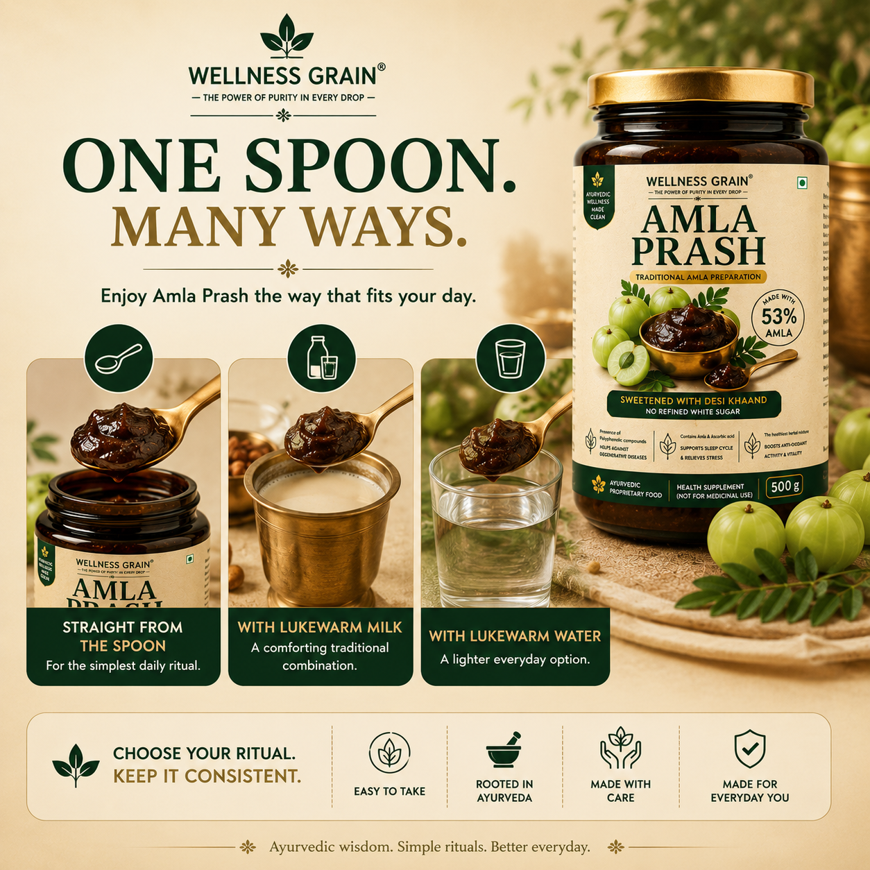 ONE SPOON. MANY WAYS