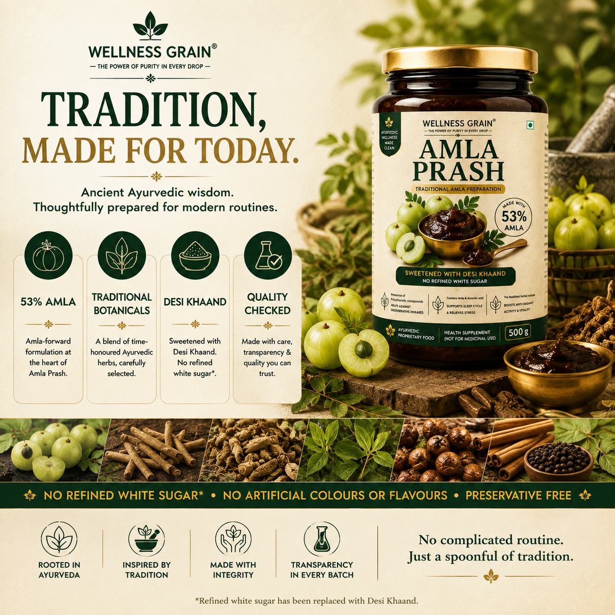 TRADITION, MADE FOR TODAY.