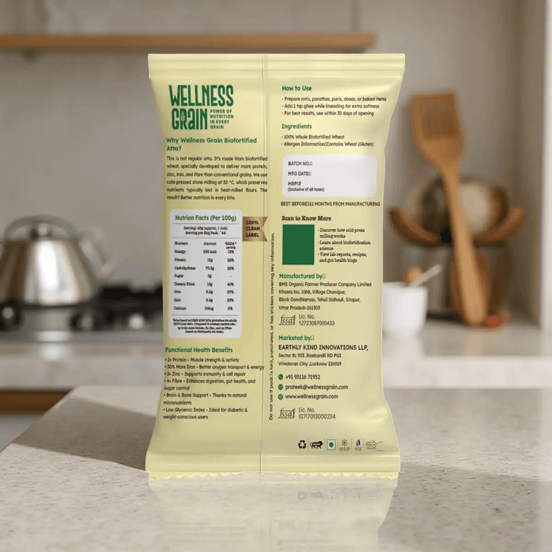 Biofortified Protein Atta