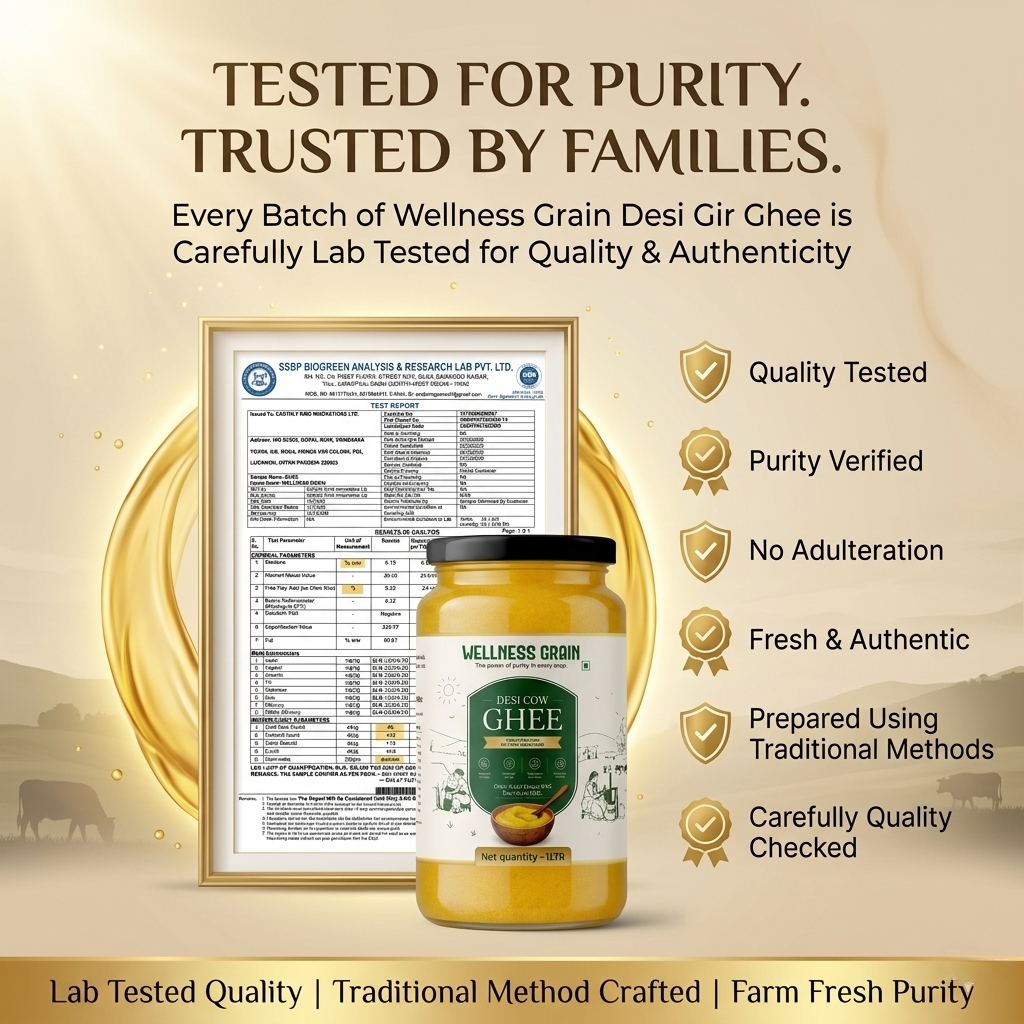 A2 Gir Cow Desi Ghee – Cultured, Danedar & Ethically Sourced