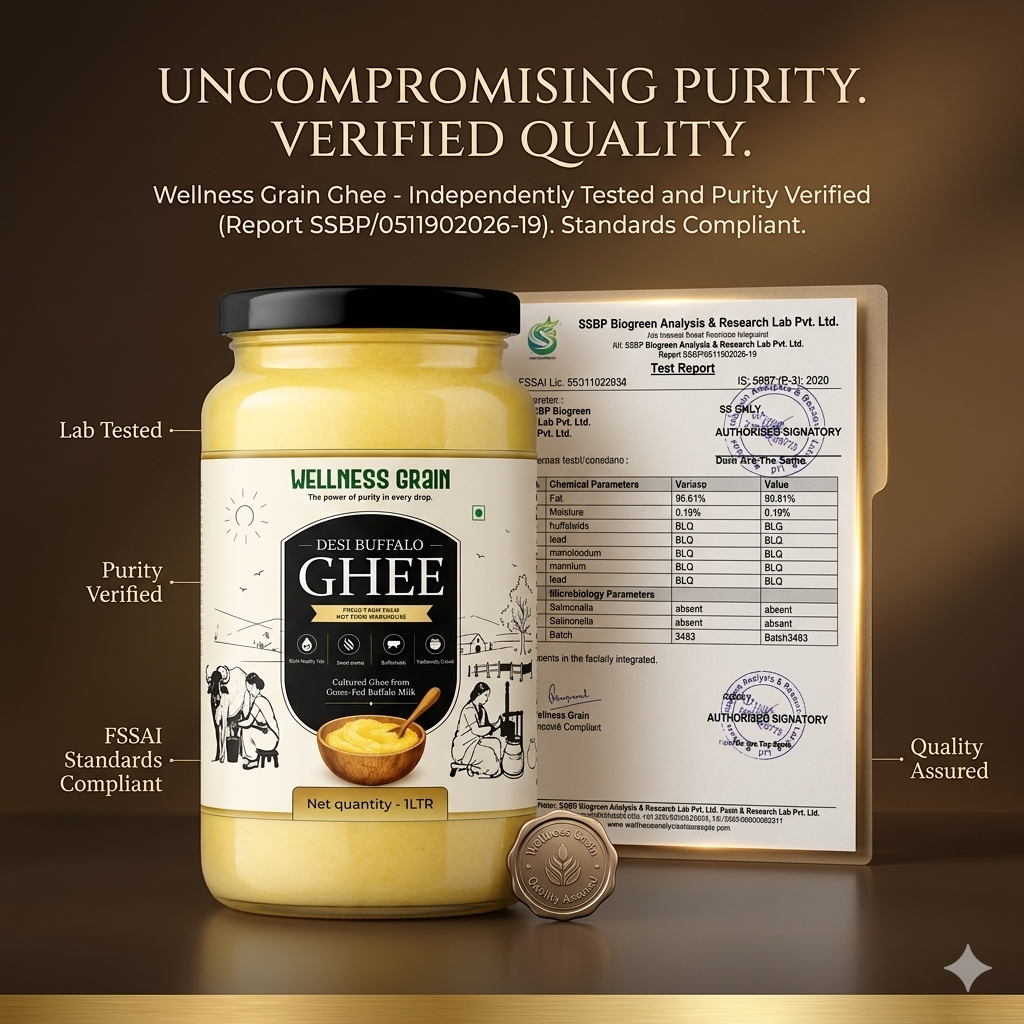 A2 Buffalo Bilona Ghee & Untamed Wild Forest Honey Combo