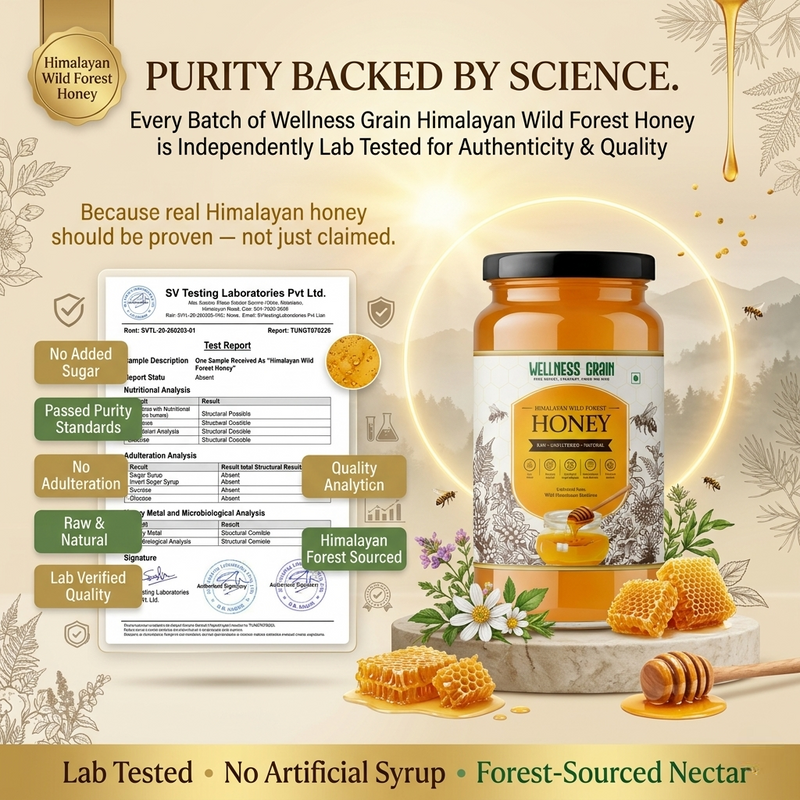 Wellness Combo – Wild Forest Honey &  Choco Almond Millet Cookies