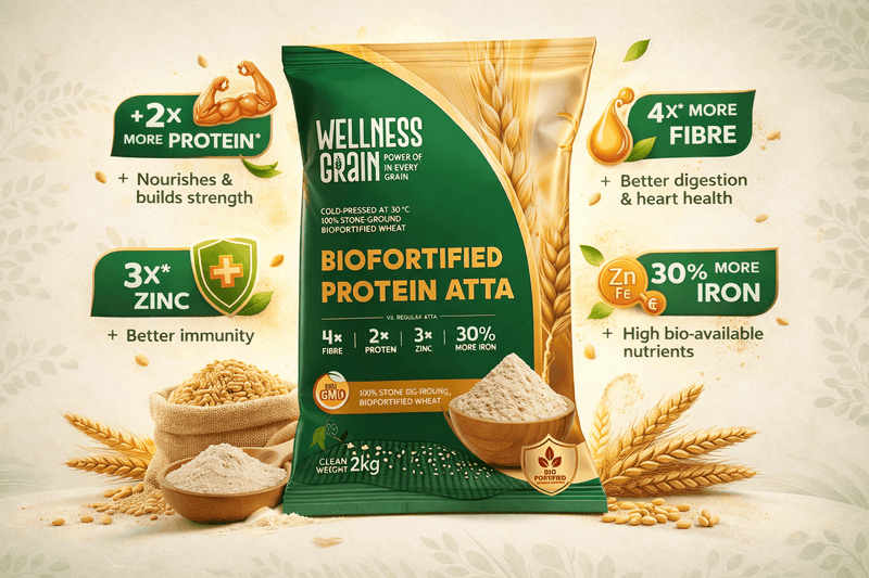 Biofortified Protein Atta