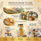 Raw Wild Forest Honey – Dark, Multiflora & Sustainably Harvested - Wellness Grain