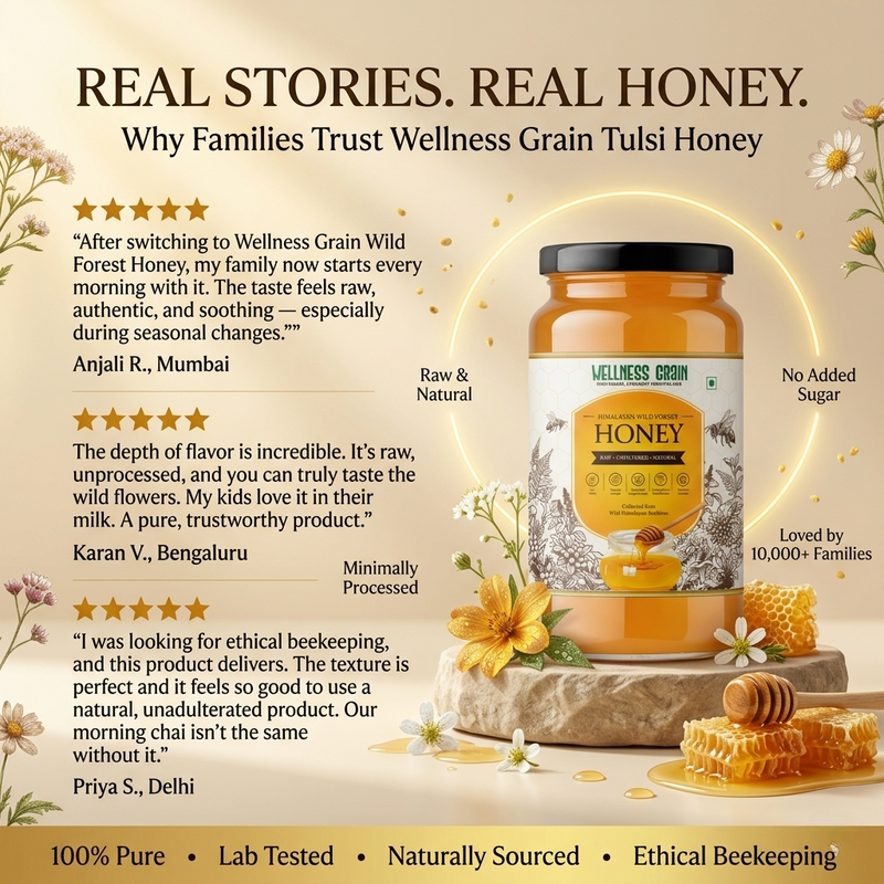 Wellness Combo – Wild Forest Honey &  Choco Almond Millet Cookies