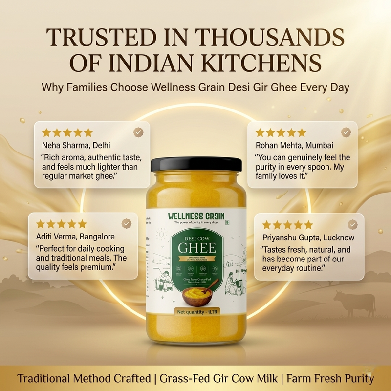 A2 Gir Cow Desi Ghee (Buy 2, Pay for 1 )