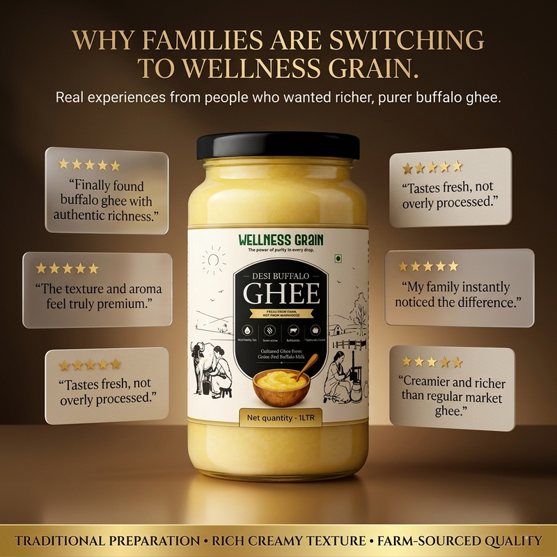A2 Desi Buffalo Ghee –(Buy 2, Pay for 1 )